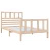 Solid Wood Bed Frame 90x190 cm - Stylish & Durable