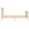 Solid Wood Bed Frame 90x190 cm - Stylish & Durable