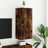 TV Wall Cabinet Smoked Oak - 40.5x30x90 cm | HipoMarket