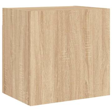 Compact Sonoma Oak TV Wall Cabinet - Maximize Your Space