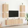 Compact Sonoma Oak TV Wall Cabinet - Maximize Your Space