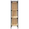 4-Tier Sonoma Oak Bookcase | Stylish, Durable & Practical