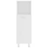 Bathroom Cabinet White 30x30x95 cm - Chic Storage Solution