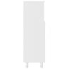 Bathroom Cabinet White 30x30x95 cm - Chic Storage Solution