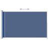 Patio Retractable Side Awning 180x300 cm - Stylish Blue