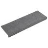 Stair Mats 5 pcs Light Grey - Non Slip & Washable | HipoMarket