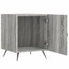 Stylish Grey Sonoma Bedside Cabinet - Durable & Modern Design