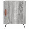 Stylish Grey Sonoma Bedside Cabinet - Durable & Modern Design