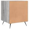 Stylish Grey Sonoma Bedside Cabinet - Durable & Modern Design