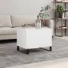 Coffee Table White 60x44.5x45 cm Engineered Wood Colour white Quantity in Package 1 