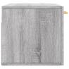 Wall Cabinet Grey Sonoma 80x36.5x35 cm | HipoMarket