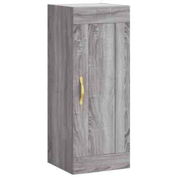 Elegant Highboard Grey Sonoma - Stylish Storage Solution