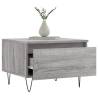 Stylish Grey Sonoma Coffee Table - 50x46x35 cm | Hipomarket