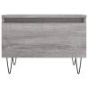 Stylish Grey Sonoma Coffee Table - 50x46x35 cm | Hipomarket