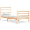 Solid Wood Pine Bed Frame 90x190 cm Single – Hipo Market