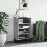 Highboard Grey Sonoma - Stylish Storage Solution | HipoMarket