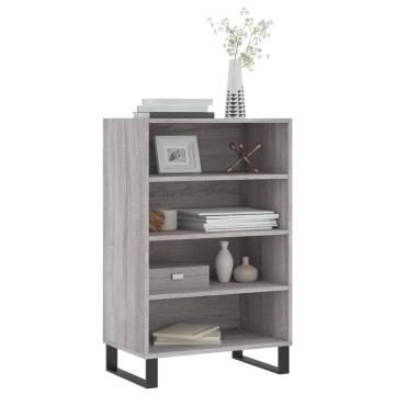 Highboard Grey Sonoma - Stylish Storage Solution | HipoMarket