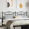 Metal Headboard Black 193 cm Colour black Size 193 cm Quantity in Package 1 