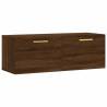 Wall Cabinet Brown Oak - Space-Saving Storage Solution