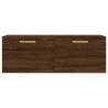 Wall Cabinet Brown Oak - Space-Saving Storage Solution