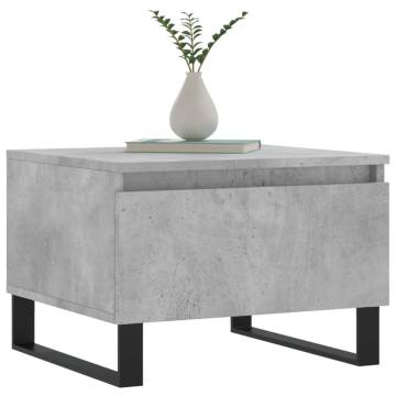 Stylish Concrete Grey Coffee Tables - Set of 2 | HipoMarket