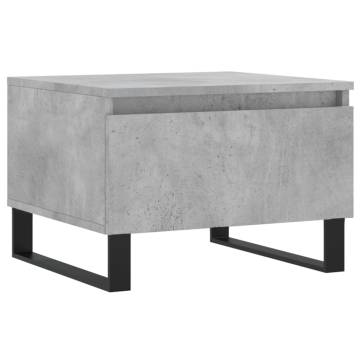 Stylish Concrete Grey Coffee Tables - Set of 2 | HipoMarket