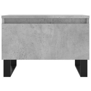 Stylish Concrete Grey Coffee Tables - Set of 2 | HipoMarket