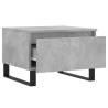 Stylish Concrete Grey Coffee Tables - Set of 2 | HipoMarket