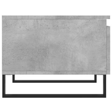 Stylish Concrete Grey Coffee Tables - Set of 2 | HipoMarket