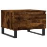 Elegant 2 pcs Smoked Oak Coffee Tables | Hipomarket UK