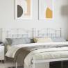 Metal Headboard White 193 cm Colour white Size 193 cm Quantity in Package 1 