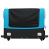 Bike Trailer Black and Blue - 45 kg Iron Cargo Carrier