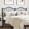 Metal Headboard Black 140 cm Colour black Size 140 cm Quantity in Package 1 