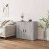 Sideboard Grey Sonoma 80x33x70 cm Engineered Wood Colour grey sonoma Quantity in Package 1 