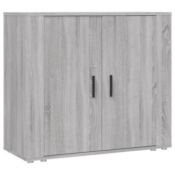 Sideboard Grey Sonoma - Stylish Storage Solution | HipoMarket