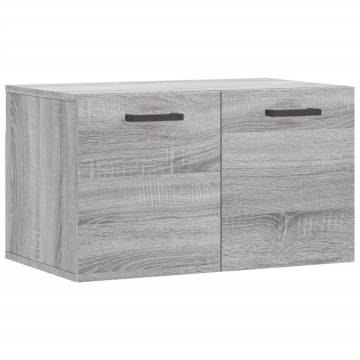 Wall Cabinet Grey Sonoma - Stylish & Practical Storage Solution