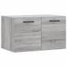 Wall Cabinet Grey Sonoma - Stylish & Practical Storage Solution