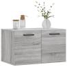 Wall Cabinet Grey Sonoma - Stylish & Practical Storage Solution