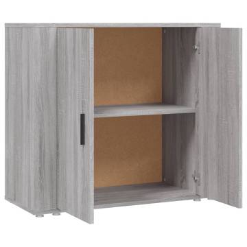 Sideboard Grey Sonoma - Stylish Storage Solution | HipoMarket