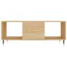 Stylish Sonoma Oak Coffee Table | 102x50x40 cm - Hipomarket