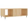 Stylish Sonoma Oak Coffee Table | 102x50x40 cm - Hipomarket