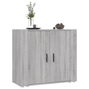 Sideboard Grey Sonoma - Stylish Storage Solution | HipoMarket