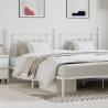 Metal Headboard White 193 cm Colour white Size 193 cm Quantity in Package 1 