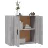 Sideboard Grey Sonoma - Stylish Storage Solution | HipoMarket