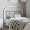 Metal Headboard White 100 cm Colour white Size 100 cm Quantity in Package 1 