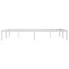 Metal Bed Frame White 150x200 cm King Size - Durable & Stylish