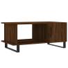 Elegant Brown Oak Coffee Table - 90x50x40 cm