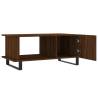 Elegant Brown Oak Coffee Table - 90x50x40 cm