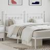 Metal Headboard White 160 cm Colour white Size 160 cm Quantity in Package 1 