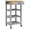 Kitchen Trolley MONZA - Solid Wood Pine - Stylish Storage